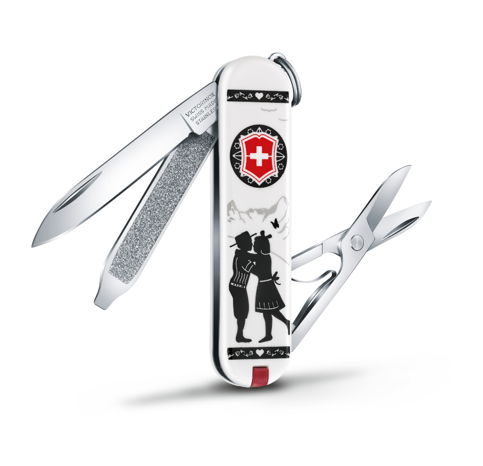 Victorinox Classic Limited Edition Small Pocket Knife Alps of Love