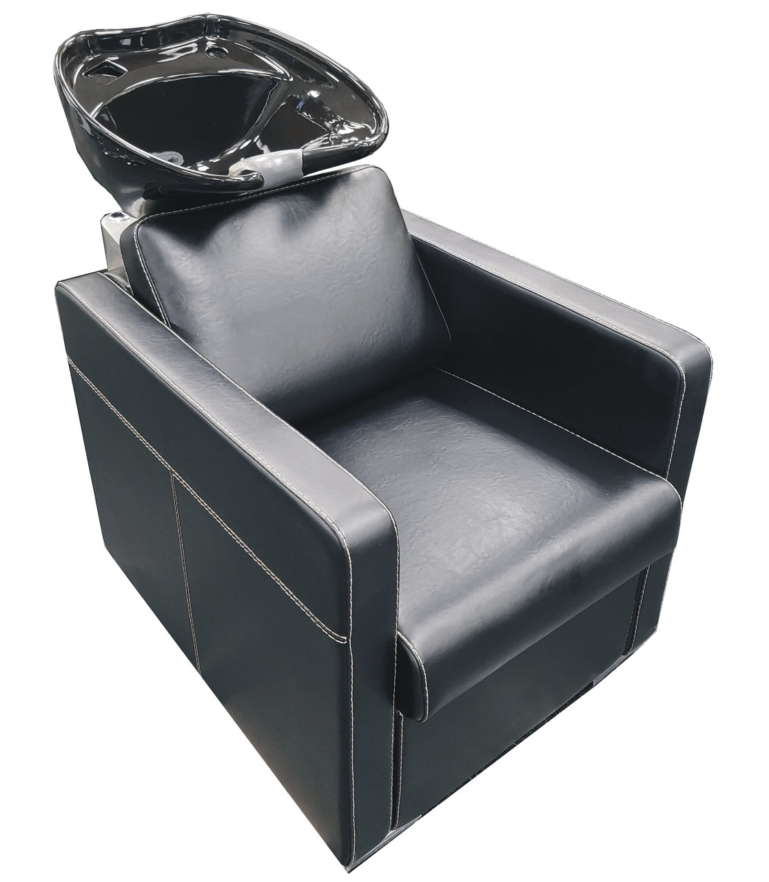 Adjustable Salon Shampoo Bowl Chair Combo Asti Salon Supply