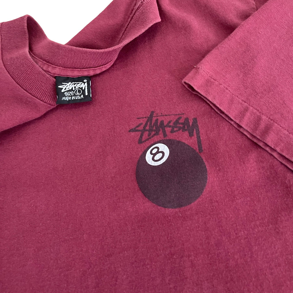 Vintage Stussy 8ball T-shirt (Made in USA) – For All To Envy