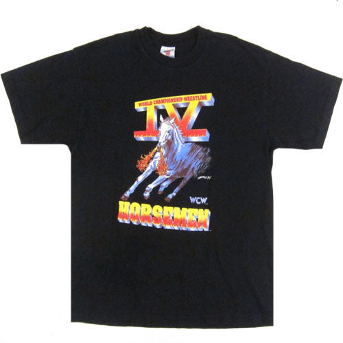 Vintage The Four Horsemen WCW T-Shirt 1995 90s WCW Wrestling – For All ...