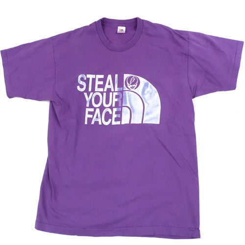 steal your face north face t shirt