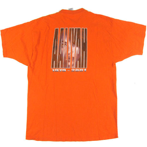Vintage In Memory of Aaliyah Try Again T-Shirt Hip Hop Rap T Shirt 90's ...