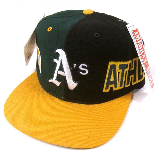 Vintage Oakland Athletics Snapback Hat 90s MLB Baseball – For All To Envy