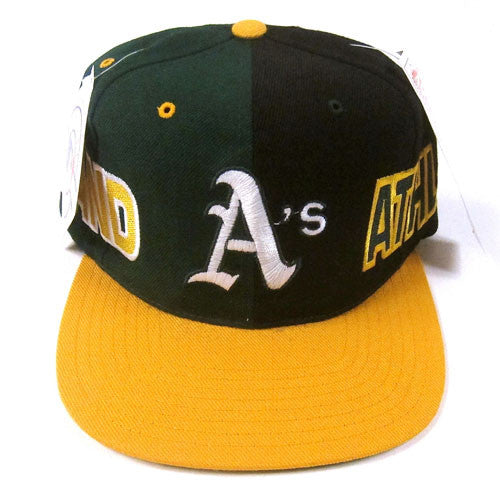 Vintage Oakland Athletics Snapback Hat 90s MLB Baseball – For All To Envy