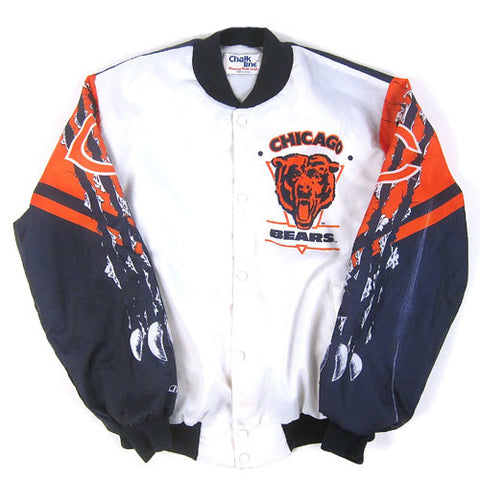 Vintage Chicago Bears Chalk Line Jacket NFL Football 90s – For All To Envy