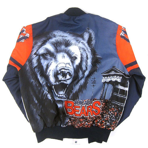 Vintage Chicago Bears Chalk Line Jacket NFL Football 90s – For All To Envy