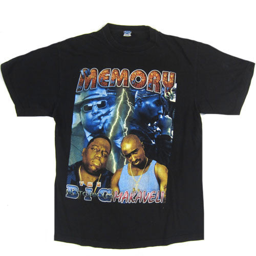 Vintage Biggie & Tupac Stop The Violence T-Shirt Rap Hip Hop Notorious ...