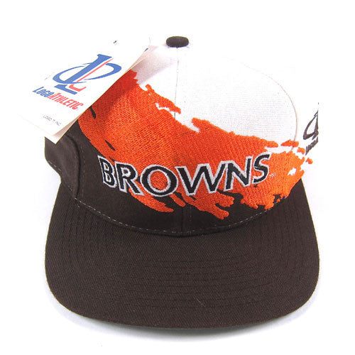 Vintage Cleveland Browns Splash Snapback Hat NWT NFL Football Dawg ...