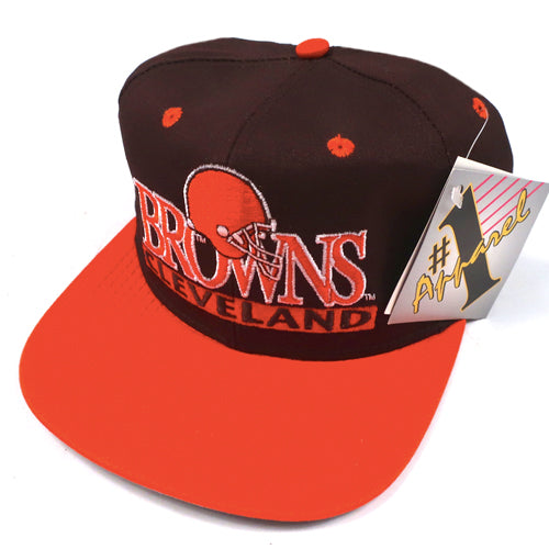 Mitchell & Ness Cleveland Browns Special Script Nylon Zipback Hat