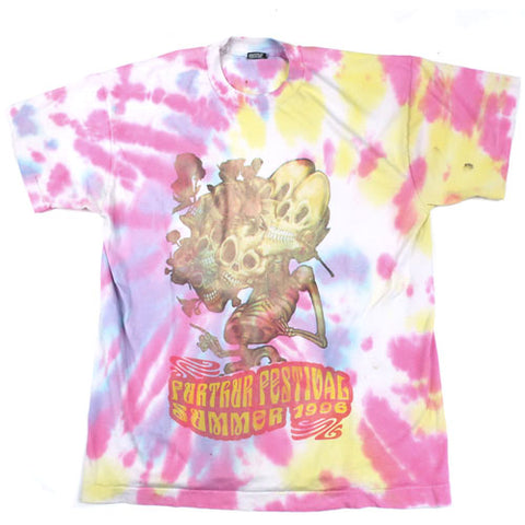 Vintage Further Festival 1996 T-shirt 90s Rock Grateful Dead Tie Dye ...