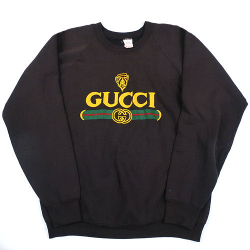 Vintage Gucci Sweatshirt 90s Hip Hop Rap Bootleg – For All To Envy