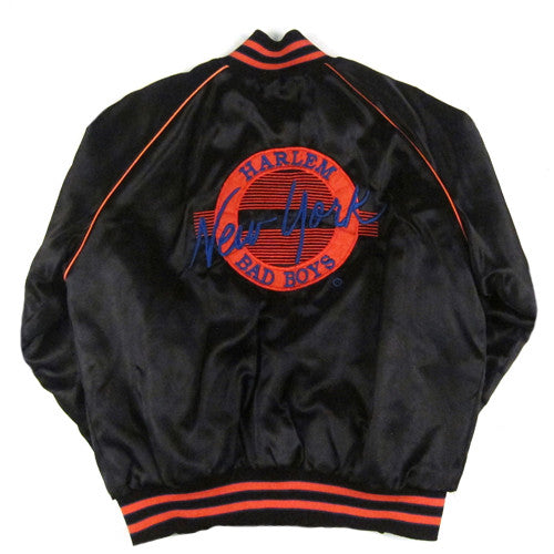 Vintage New York Harlem Bad Boys Jacket Hip Hop Rap 90s – For All To Envy