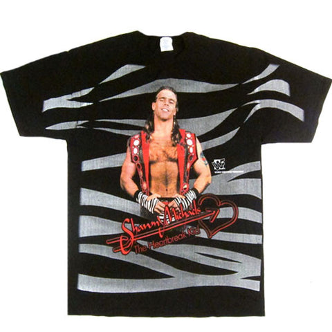 Vintage Shawn Michaels The Heartbreak Kid T-Shirt â For All To Envy