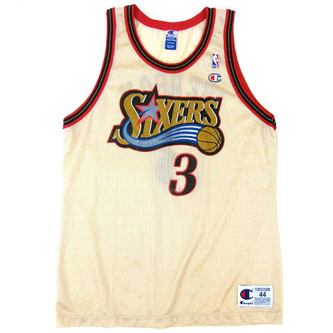 gold 76ers jersey