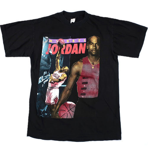 Vintage Michael Jordan T-shirt Chicago Bulls NBA Basketball 90s UNC ...