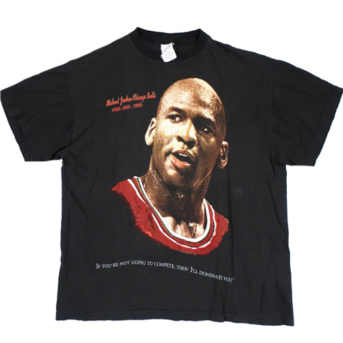 Vintage Michael Jordan T-shirt Chicago Bulls NBA Basketball 90s UNC ...