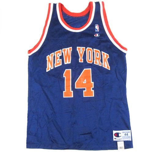 Vintage Anthony Mason New York Knicks Champion Jersey Mase NY 90s NBA ...