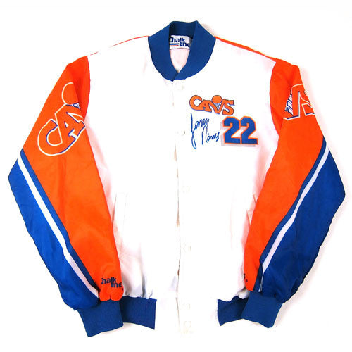 Vintage Larry Nance Cleveland Cavs Chalk Line Jacket NBA basketball 90s ...