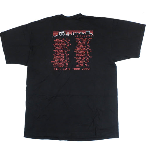 Vintage NAS Stillmatic T-Shirt 2002 Tour Rap tees Hip Hop Illmatic ...