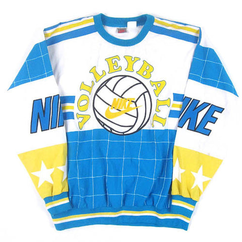 Vintage Nike Volleyball All Star Team Pullover Sweatshirt 90s Hip Hop ...