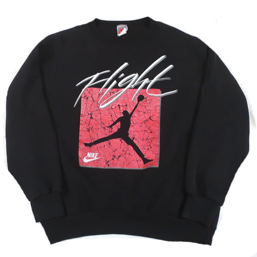 Vintage Jordan Nike Flight Crewneck 90s NBA Basketball Chicago Bulls ...