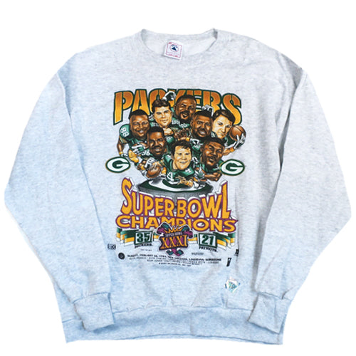 Vintage 90's Green Bay Packers Sweatshirt by Russell Athletic