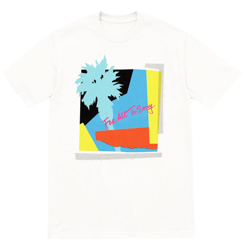 For All To Envy "Malibu Sea Breeze" T-Shirt 90s Hip Hop Rap Palm Trees