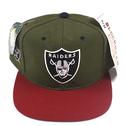 Vintage Snapback Snap Back Hat Los Angeles Raiders American Needle ...