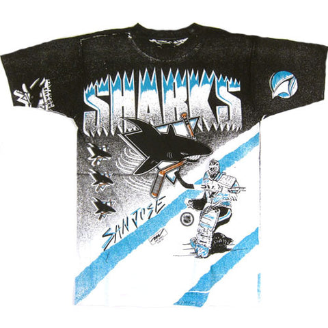 vintage san jose sharks shirt