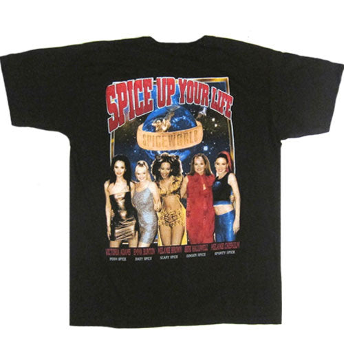 Vintage Spice Girls Spice Up Your Life T Shirt 90s Spice World For All To Envy 2738