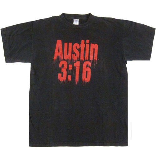 Vintage Stone Cold Blood From A Stone T-Shirt Austin 3:16 WWF 90s ...