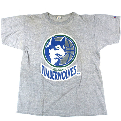 Vintage Minnesota Timberwolves Champion T-shirt NBA Basketball 80s ...