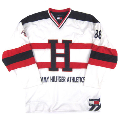 tommy hilfiger hockey sweatshirt