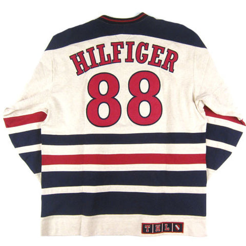 tommy hilfiger hockey sweatshirt