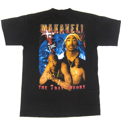 Vintage Tupac Shakur 2Pac Life of an Outlaw T-Shirt 90s Rap Hip Hop ...