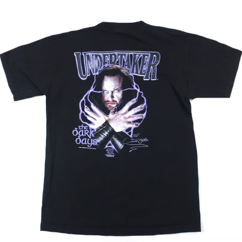 Vintage The Undertaker T-Shirt 1997 WWF WWE Wrestling – For All To Envy