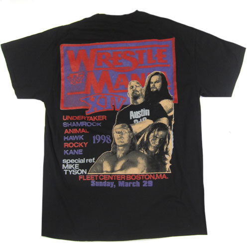 Vintage Wrestlemania XIV T-Shirt 1998 WWF WWE Wrestling – For All To Envy