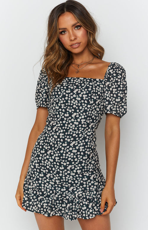 Cherub Dress Daisy Floral – Beginning Boutique