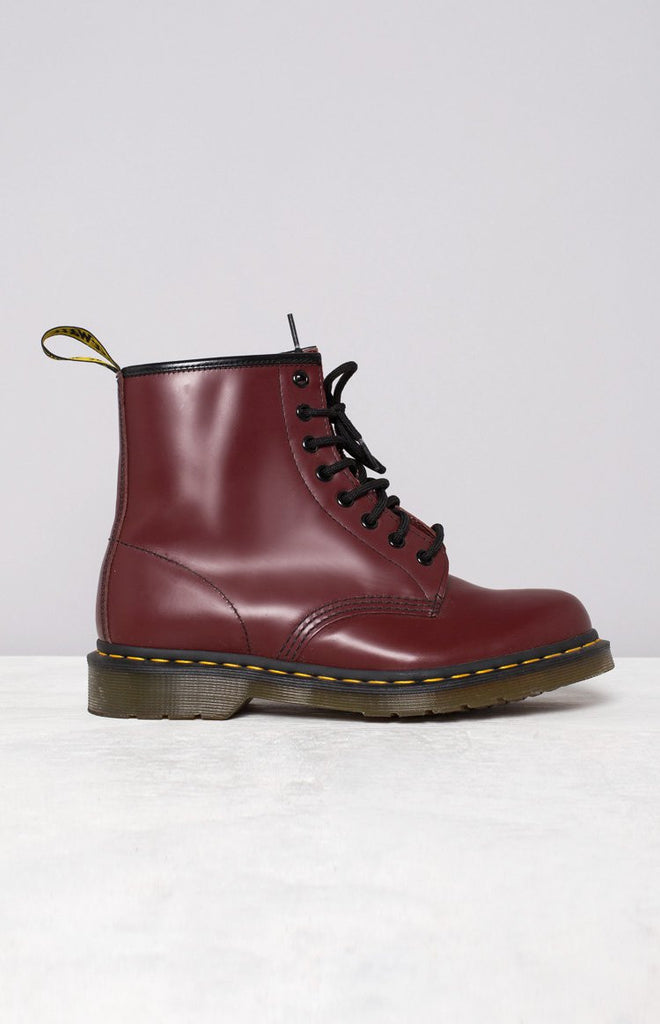 Dr. Martens 1460 Boot Cherry Red Smooth | Fashion Secrets Revealed