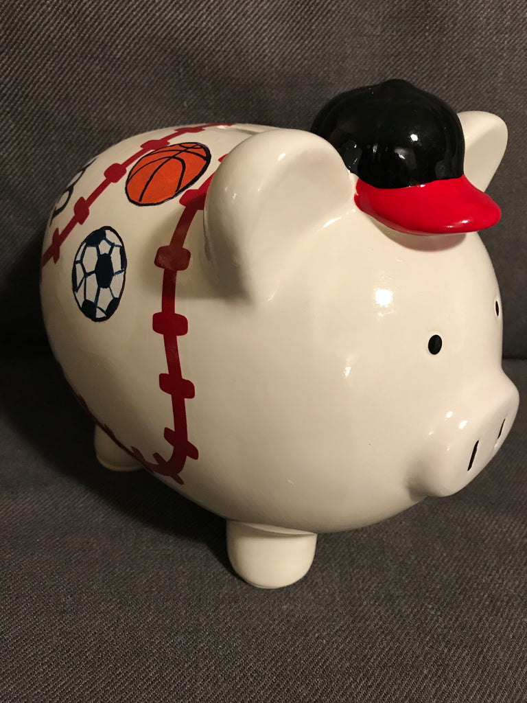 sports piggy bank