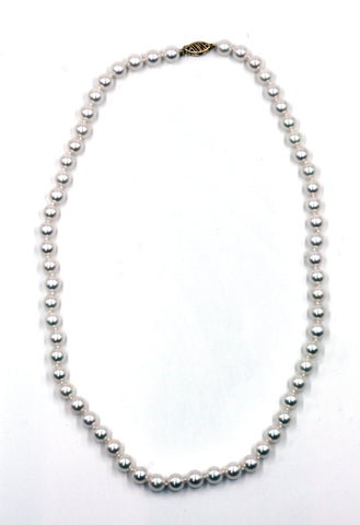 Vintage Akoya Pearl Necklace, SOLD – Deleuse Fine Jewelry