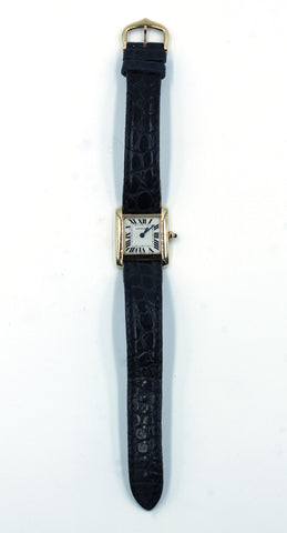 Pre-Owned Ladies Cartier Tank Watch – Deleuse Fine Jewelry