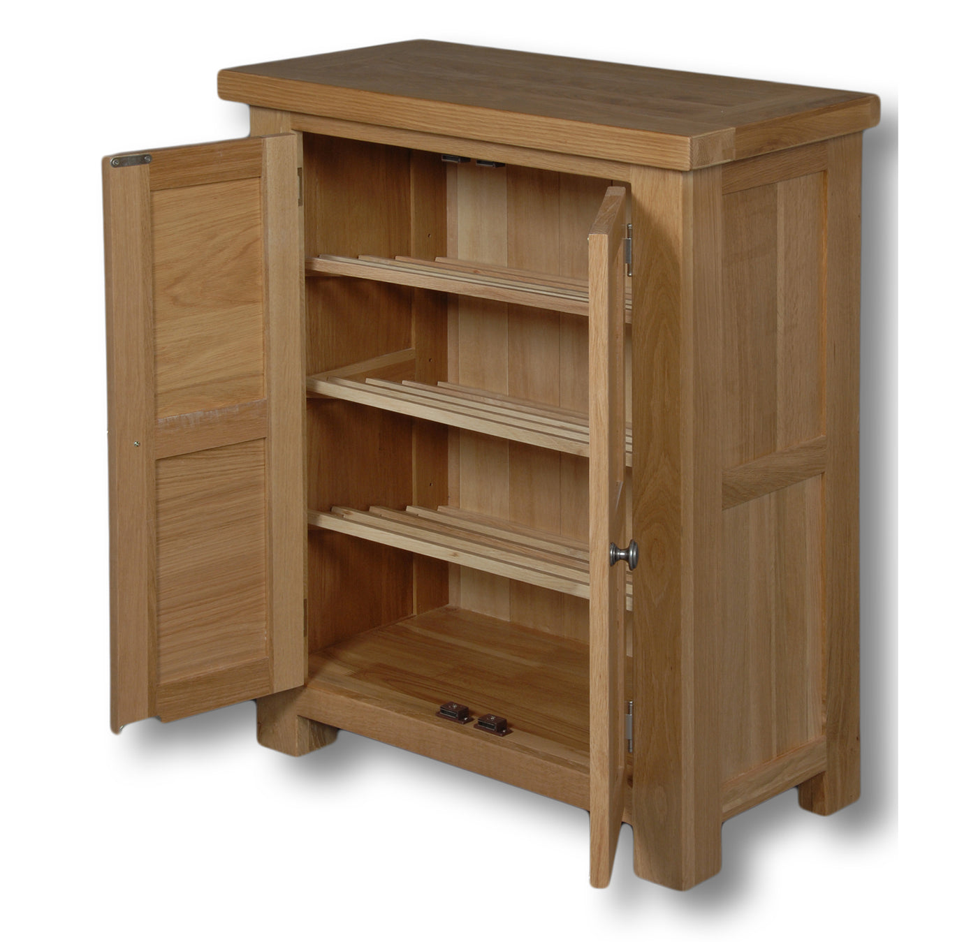 Woodstock Oak Tall Shoe Cabinet A Touch Of Furniture