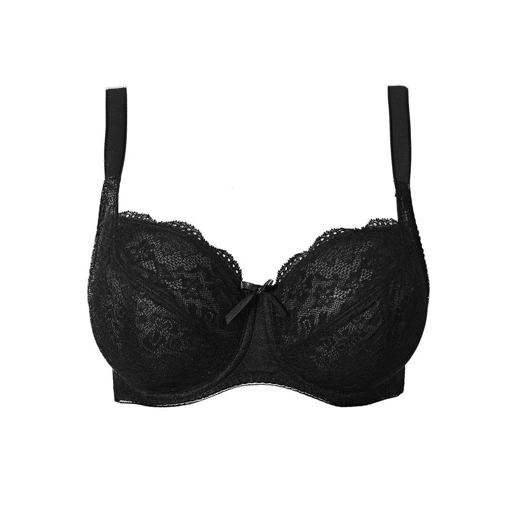 Freya Fancies Balcony Bra - Black | Bras Galore – Bras Galore ...