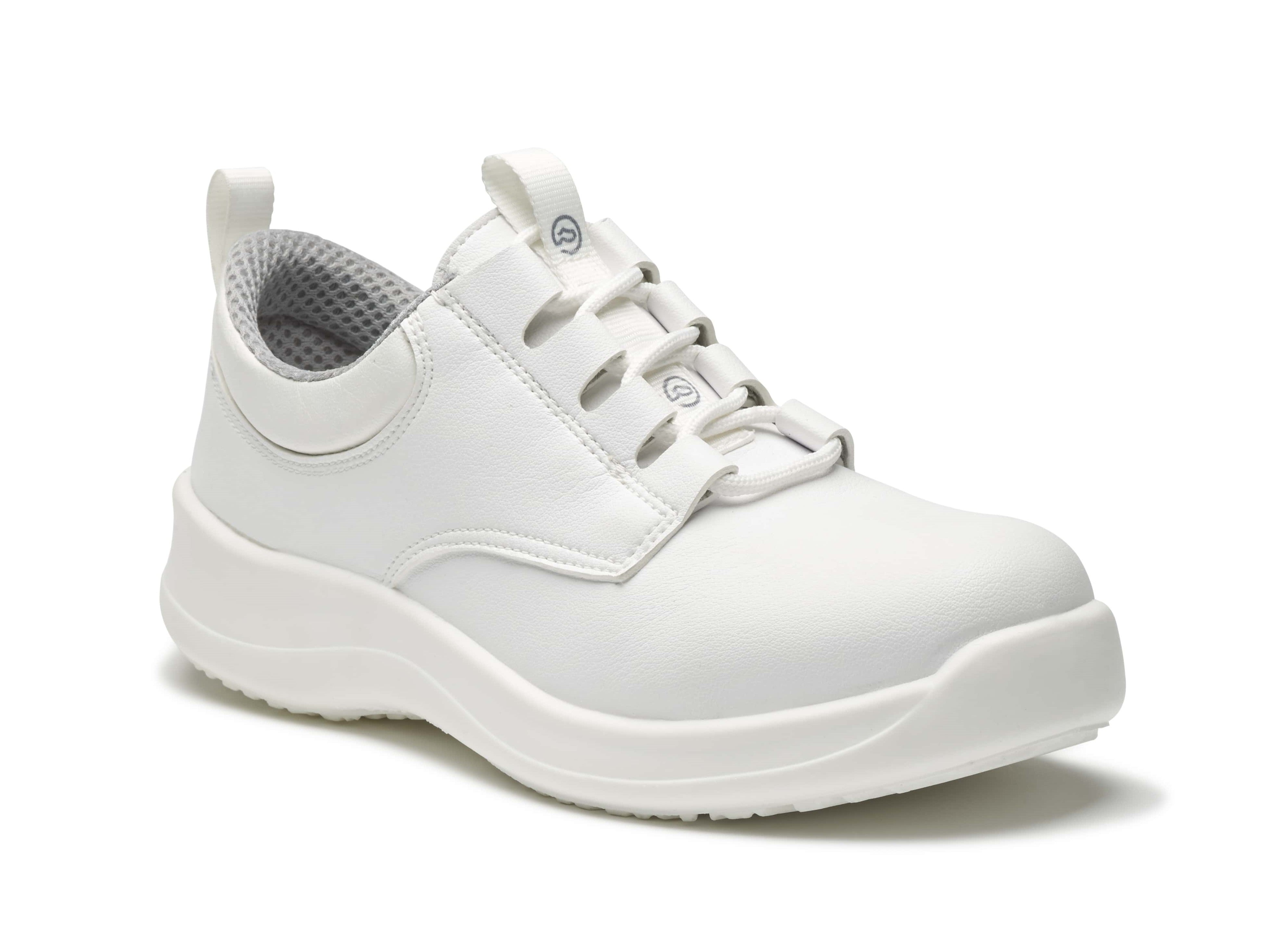 An image of Toffeln SafetyLite (lace up), White / 8