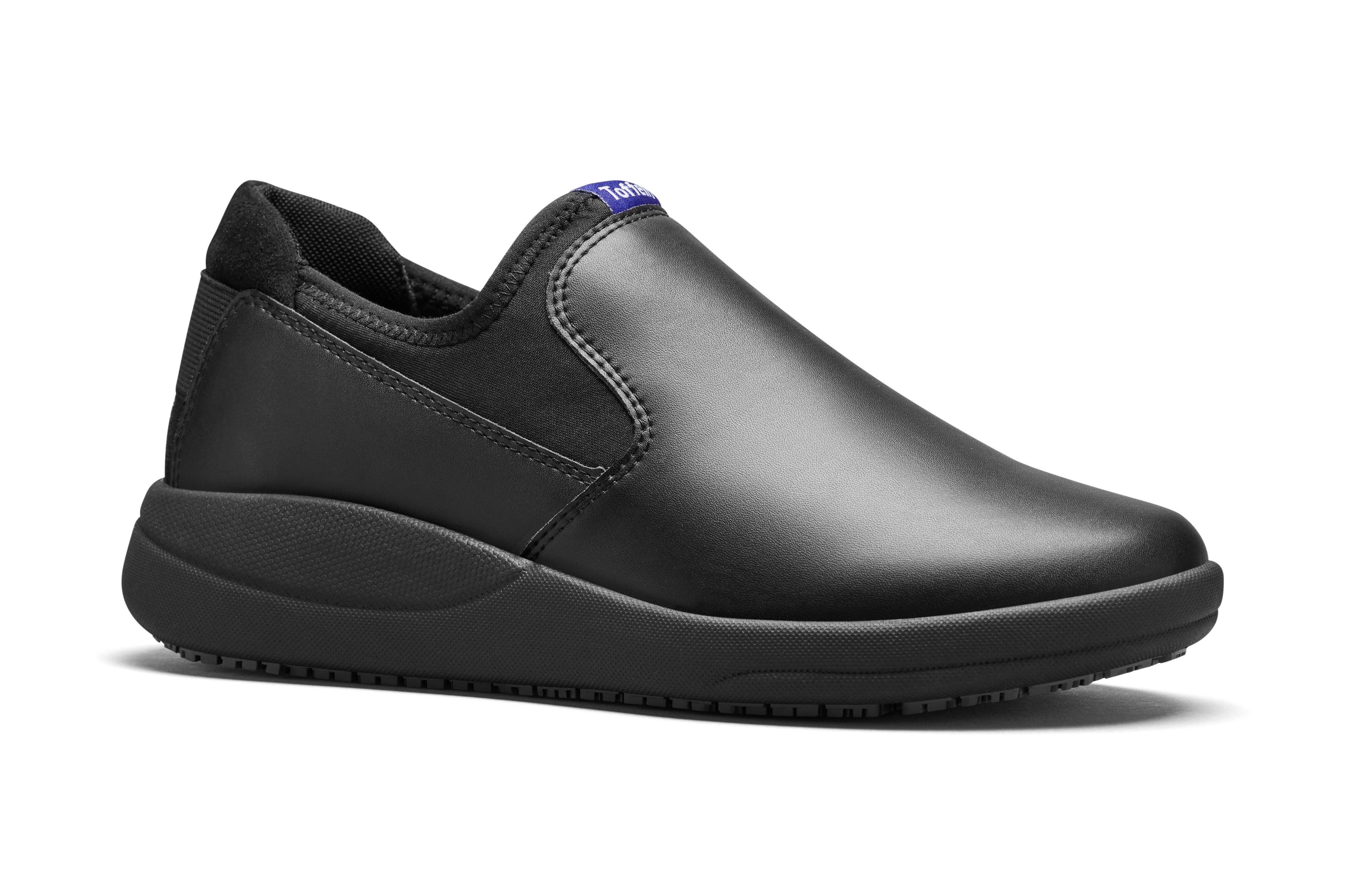 An image of Toffeln SmartSole Shoe Nurses Shoes, Black / 3
