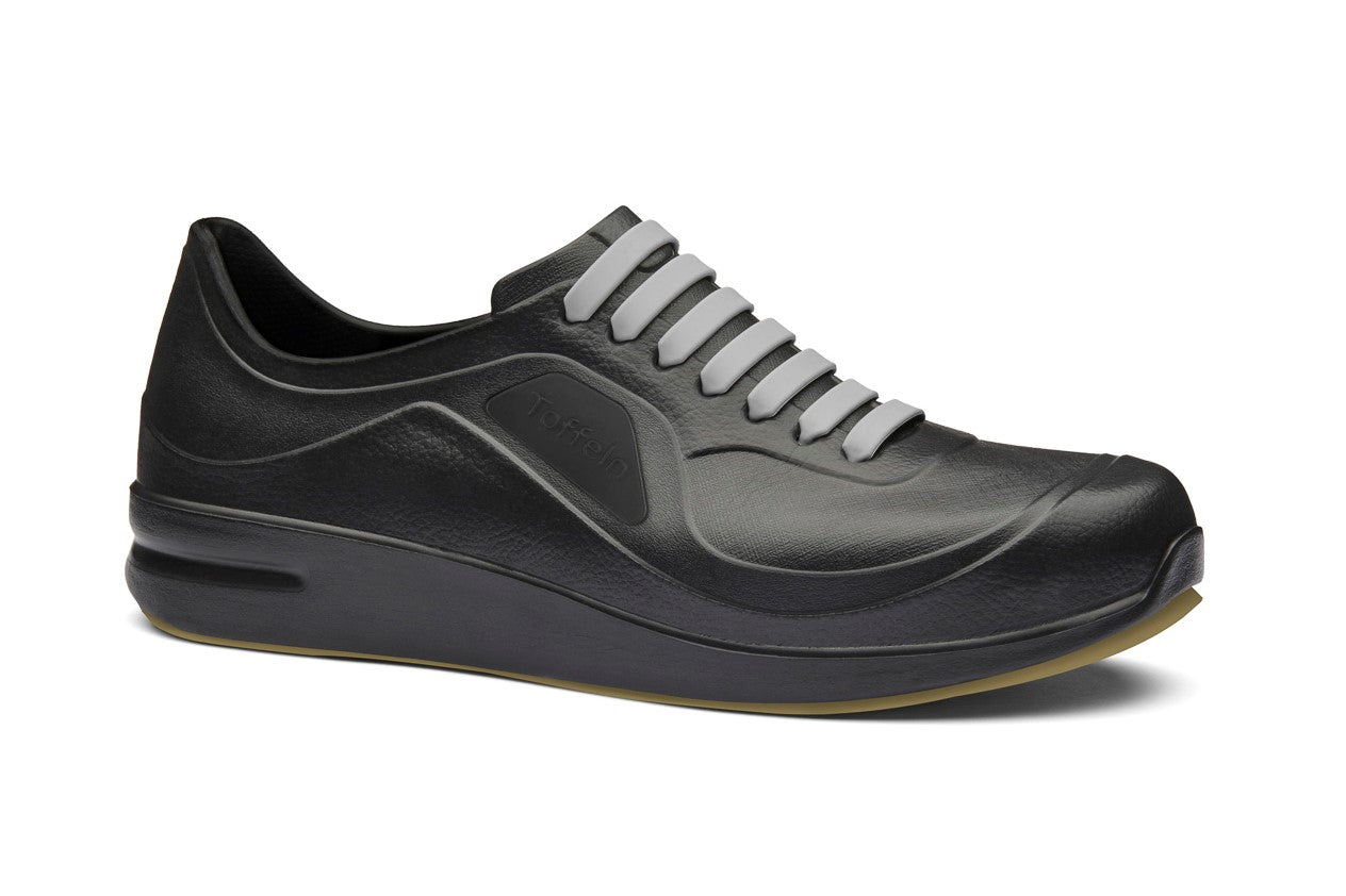 An image of Toffeln AktivFlex Trainers, Black / 5