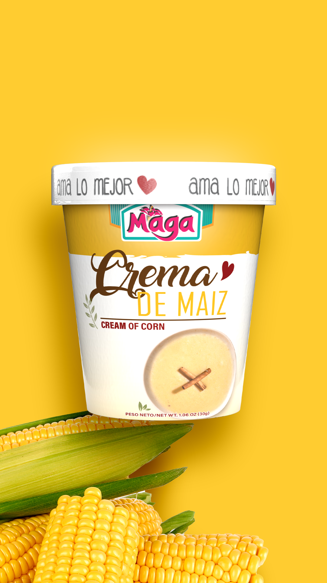 Crema de maíz (Single serve Cups) | Shop Maga