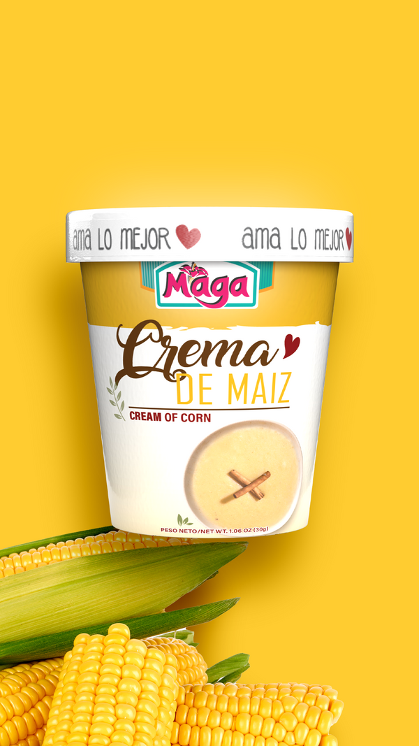 Crema de maíz (Single serve Cups) | Shop Maga