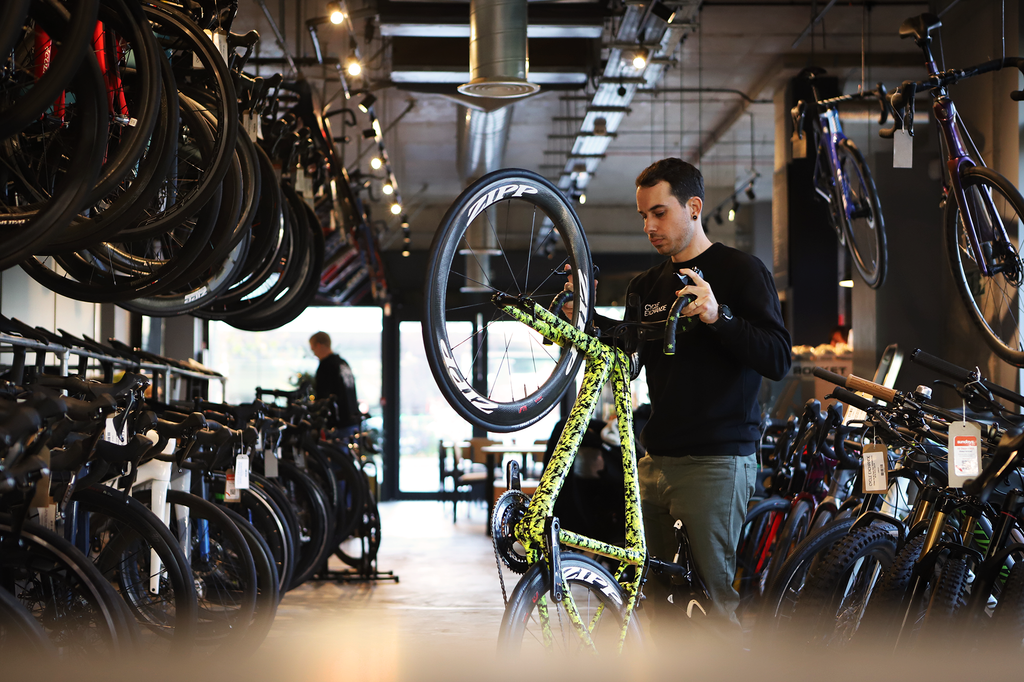 Bikes in Cycle Exchange